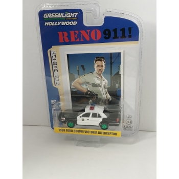 Greenlight 1:64 Reno 911! - Ford Crown Victoria Interceptor 1998 GREEN MACHINE